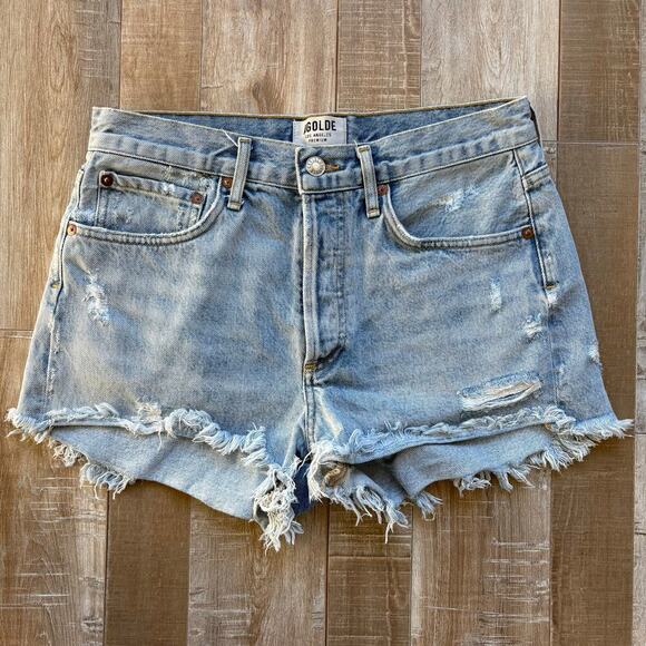 Agolde Pants - AGOLDE Parker Vintage Cut Off Denim Shorts in Swap Meet Size 26